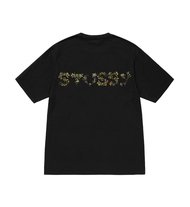 เม็ดสีบ็อกเคย์ Stussy เสื้อยืดย้อมสีอย่างเป็นทางการ100% สไตล์เดียวกันสำหรับผู้ชายและผู้หญิง