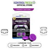 KontrolFreek Performance Frenzy Mid-Rise & Concave Thumb Grip For PS4/PS5 Controller - Purple