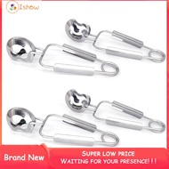 [ISHOWMAL] Escargot  for Snail Tongs 4pcs Stainless Steel Kitchen Food Tongs Escargot Clips❀