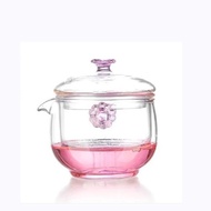 Diskon 150Ml Heat Resistant Glass CupTeacup With Lid FilterStraine