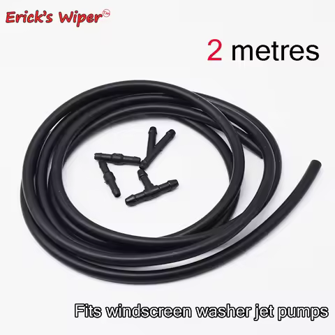 Erick's Wiper Universal 200cm / 2m of 3.5mm EPDM Black Windscreen Wiper Washer Jet Tube Pipe Hose Ru