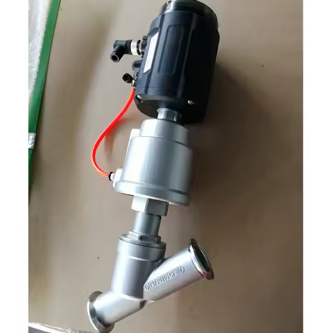 Smart positioner pneumatic control angle seat valve intelligent valve positionerand pneumatic Angle