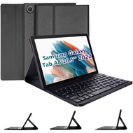 Wireless Bluetooth Keyboard Cover For Samsung Galaxy Tab A8 X200 X205 10.5 Inch 2022 Case Leather Shell Sleeve Tab A8 Cover