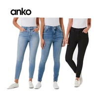 Jeans Anko Skinny - High Waist (PINGGANG KARET) - GRADE B"