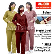 ZD34WA Doctor Scrub's Long Sleeve Ok Shirt Nurse uniform trust wear oka guard medical scrub Doctor