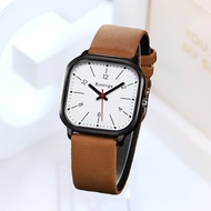 New brand fashion couple ladies watch ladies men and middle school students ins square digital Shi Ying ladies watch leisure sports dial ladies watch.