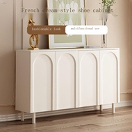 Shoe Cabinet, Cream Color, Wind, Doorstep Storage Cabinet, Foyer Cabinet, Internet Famous Small Apar