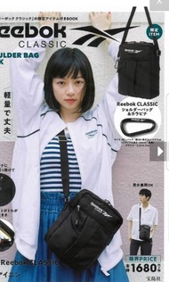🛍台灣代購 台灣直送-📚Reebok CLASSIC時尚特刊：附肩背包＆登山扣 (Reebok CLASSIC SHOULDER BAG BOOK) 雜誌包