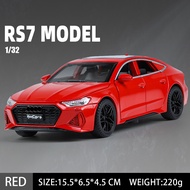 1:24 1/32 Audi rs7 sportback xe hợp kim mô hình kim loại đúc xe đồ chơi mô phỏng âm thanh và ánh sán