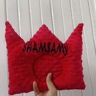 bantal crown sulam nama