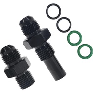 3mirrors Transmission Adapter Fitting Front and Rear Port -6AN Flare 6 AN Compatible With 4l80e LS1 