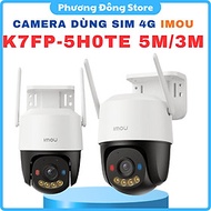 CAMERA DÙNG SIM 4G IMOU K7FP-5H0TE 5MP/ K7FP-3H0TE 3MP - Xoay 360 Độ, Đàm thoại 2 chiều, Màu Đêm, Ph