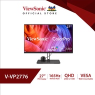 Viewsonic Monitor VP2776 / 27" ColorPro™ 1440p IPS Nano Color Monitor with ColorPro Wheel and 90W USB C (จอมอนิเตอร์)