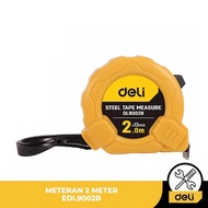 Deli Tape Masure EDL9002B 2 Meter Wooden Meter Manual Lock