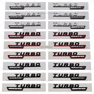 ✅ logo ✅ Metal in stock car badge stickers TURBO AMG 4MATIC Badge for Mercedes-Benz 2014–2016 Fender