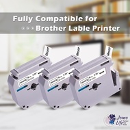 Replace Brother M-K p touch 9mm label tape Compatible Brother MK Label tape cassette M-K 221 121 621