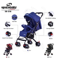 ready Baby Stroller SB 315 SB 316 SpaceBaby Cabin Size SB315 SB316