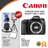 CANON EOS 80D BODY ONLY - KAMERA DSLR CANON EOS 80D BO