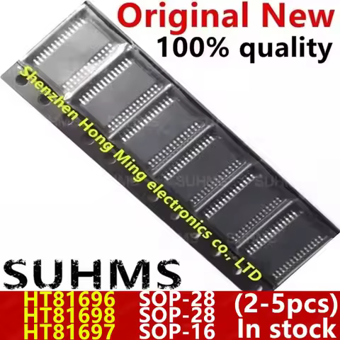 (2-5piece)100% New HT81696 HT81698 HT81696MTER HT81698MTER sop-28 HT81697 sop-16