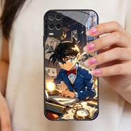 HP TT-9 Detective Conan Casing OPPO Reno 7 A3X A3i A55 12F A40 A54 F27 13F Glasshp