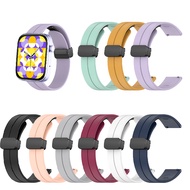 For Colmi P71  Silicone Magnetic Folding Buckle Strap
