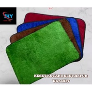 / DOORMAT SQUARE FOOT DOORMAT SIZE 36X57 SQUARE DOORMAT RASFUR FUR SQUARE DOORMAT