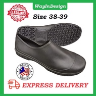 PVC Unisex Labour Shoes kampung Bowling,non-slippery waterproof Bowling Rubber Shoes Kasut Getah Bowling-TF782