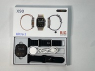 [smart watch โทรออก - รับสายได้] นาฬิก่ สมาร์ทวอทช์ X90 Ultra2 49mm. สาย 2 เส้นแถม 1 พร้อมฟิล์ม+เคสใส