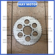 kawasaki honda yamaha suzuki Rear Sprocket 630 41t spoket modify scrambler motocross ruda tiga gerab