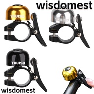 WISDOMEST Cycling Handlebar Bell Ring, Warning Function Accessories Bicycle Electronic Horn, Creativ