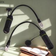 DTA RJ45 8P8C Waterproof Network Pass-through Head Connector RJ45 Male To Female Adapter Extension C