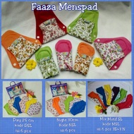 " Pembalut Kain Sehat Modern , Menspad Faaza Per / Pack, Pembalut Cuci