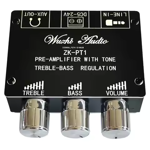 Bluetooth 5.0 Decoder Board Dual Channel Stereo Low Noise High and Low Tone Pre-Module Amplifier Boa