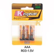 Kingver Extra Heavy Duty Battery 3A/2A/9V/D