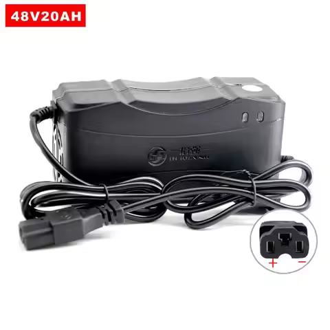 48V 20AH Lead Acid Battery Charger For Rechargeable AGM VRAL SLA Gel Accumulator 12AH 14AH 20AH DC 5