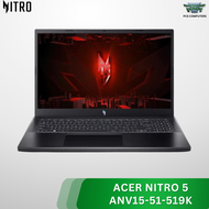 Acer Nitro V (ANV15-51-519K) 519K | Intel Core i5-13420H (8 Cores, 12 Threads) | 8GB DDR5 | 512gb SS