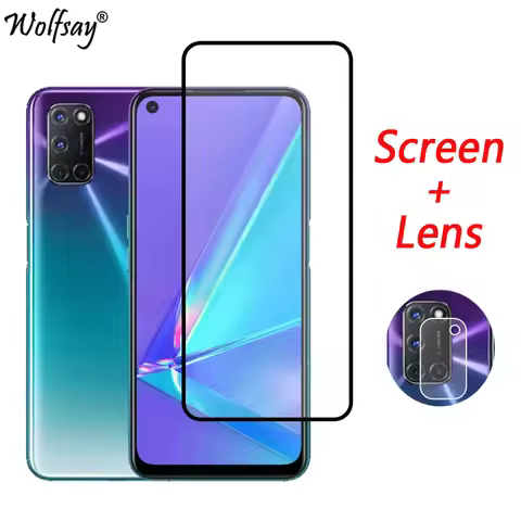 Tempered Glass For Oppo A72 A92 A54 A74 A94 A15 A53S A78 A96 A16S A77 Screen Protector Oppo A74 Came