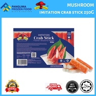 [Best Choice]【Wholesales Carton】MUSHROOM IMITATION CRAB STICK 250G/pkt [40pkt/carton]