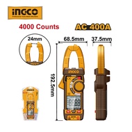 INGCO Digital AC 400A clamp meter With 2pcs LR03 AAA batteries DCM62001