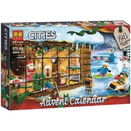 LEGO  building block 10267 Christmas gingerbread house Christmas tree Santa Claus drives to assembly