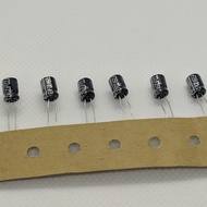 5PCS 22uF25V Electrolytic capacitor 22uF 25V size:5*7mm Pitch:2mm 25V22uF capacitor 25V 22uF