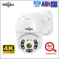 ARITB Hiseeu 3MP 5MP POE PTZ กล้องนิรภัยสำหรับตรวจตรา CCTV IP ดิจิตอลซูมกลางแจ้ง8MP ONVIF 4K กล้อง2ท