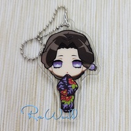 Acrylic Anime Charms Kimetsu No Yaiba Tanjiro Kamado Acrylic Keychain Anime Themed Pendants Collecti