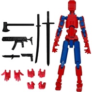 Assembly Completed T13 Action Figure, Titan 13 3D Printed Action Figure, 3D Printed Titan13, Assembl