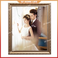 Wooden Picture Frame Nordic Style - Painting Photo Hanging Stand Desk Table Decor A4 4R 5R 6R 8R