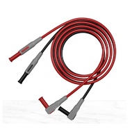 4mm Banana Plug Test Wire for Electrical Testing - 90 Degree Copper Core CAT III