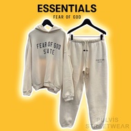 ️[Mirror Quality] - Fear of God ESSENTIALS Heavy Fleece ''STATE'' SHELL SS24 Hoodie Set, Men's Fleec