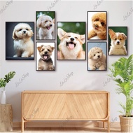 Bộ tranh dán tường One Piece 7 tấm decor trang trí tường giá rẻ in formex sẵn keo dán - Có ảnh thực 