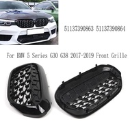 Glossy  Kidney Grille for  5 Series G30 G38 2017-2019 Front Grille 51137390863 51137390864