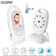 34o Baby Monitor Video Wireless 2.0 inch Color Security Camera 2 Way Talk Night Vision IR LED  0SR